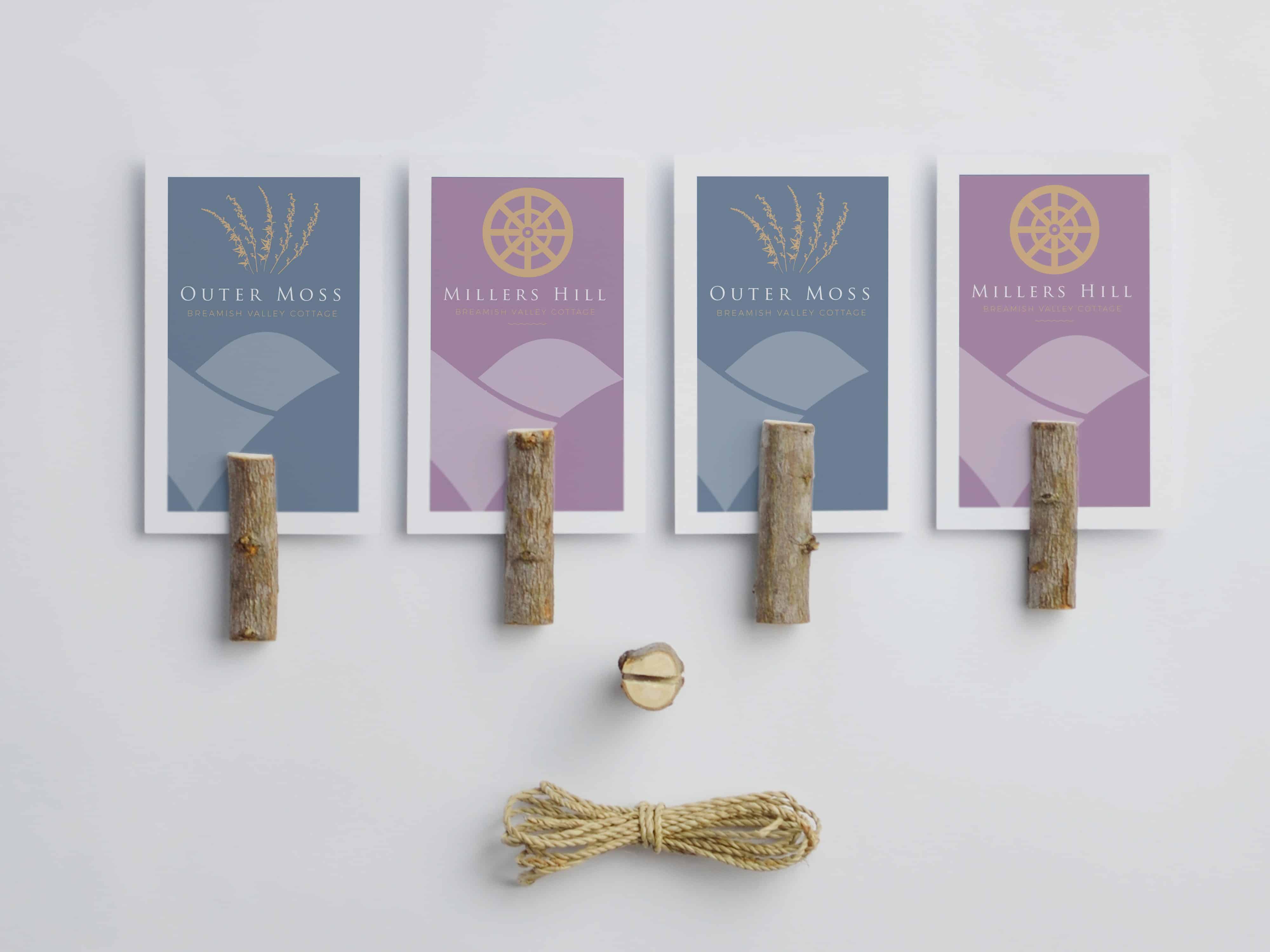 Breamish Valley Cottages Branding